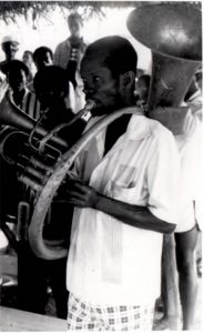 The Sousaphone-like Bass Used in the Ogoekrom Brass Band
